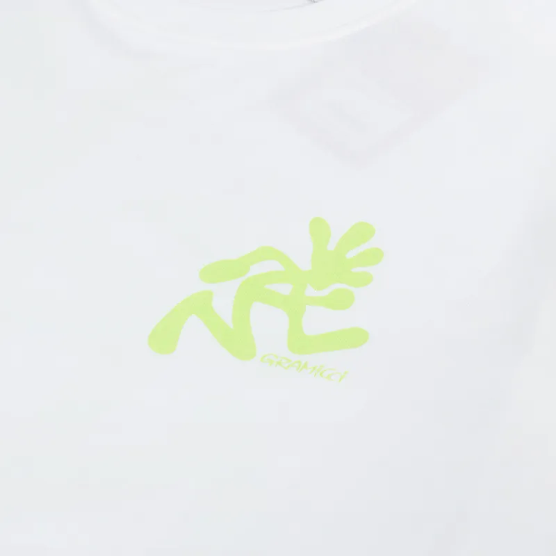 Gramicci Running Man T Shirt White-5