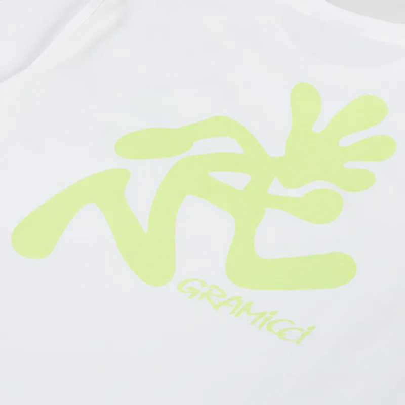 Gramicci Running Man T Shirt White-4