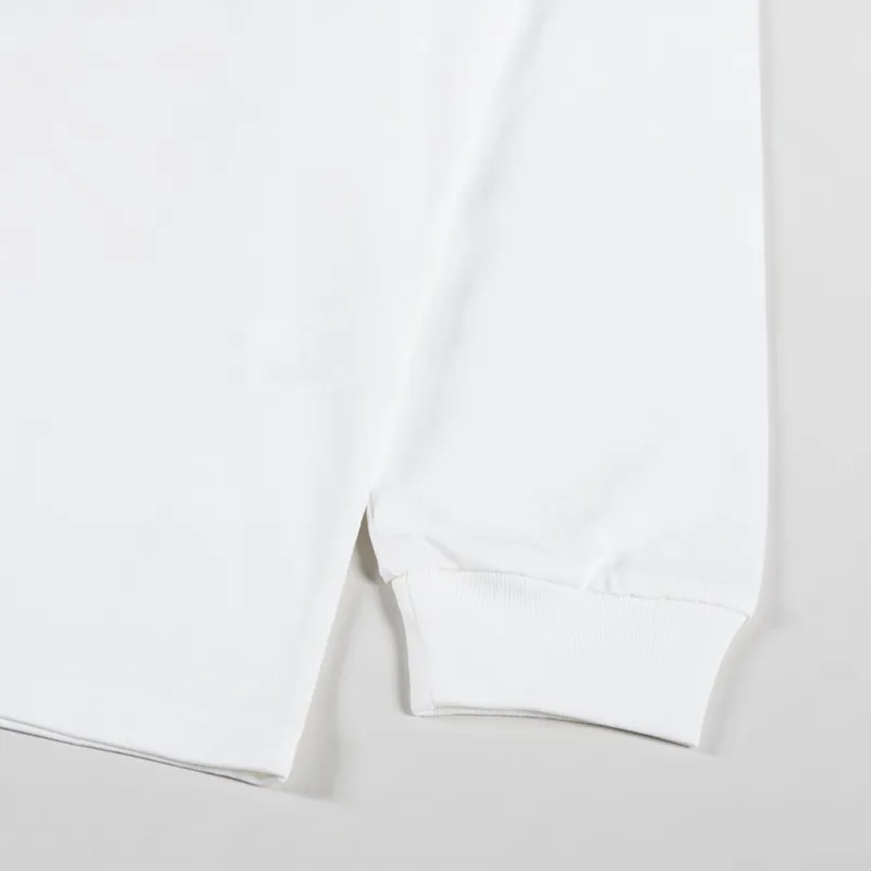 Gramicci Sticky Hands Long Sleeve T Shirt White-5