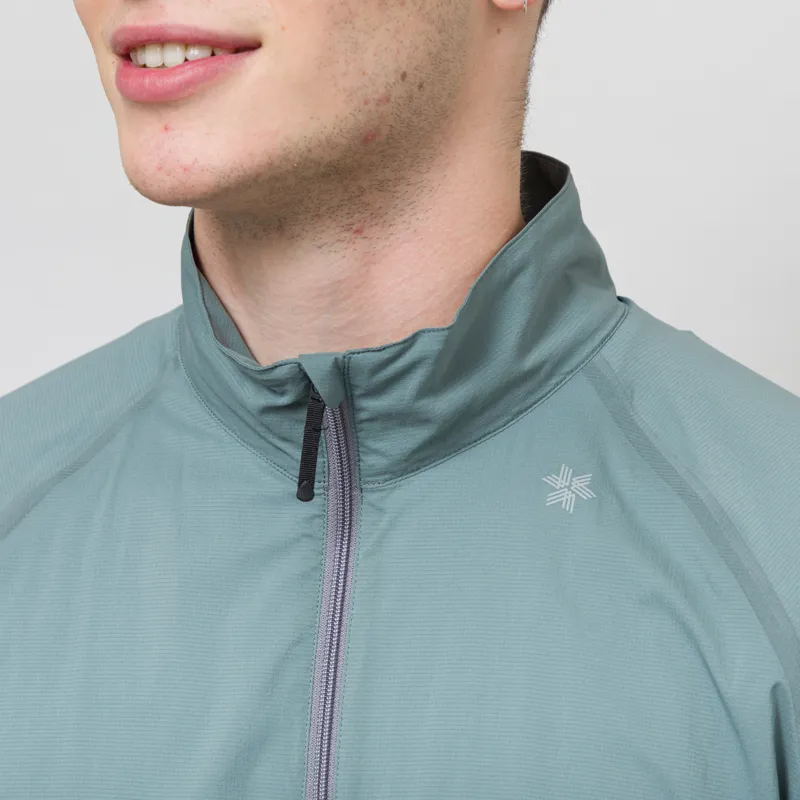 Goldwin Floating Wind Shell Jacket Iceberg Green-5