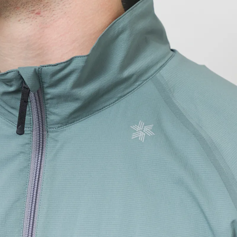 Goldwin Floating Wind Shell Jacket Iceberg Green-6