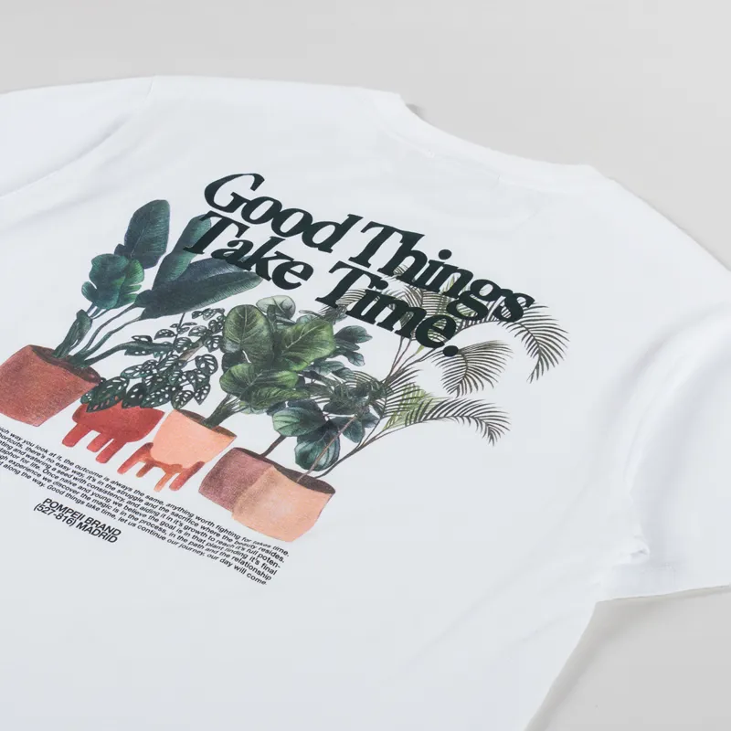 Pompeii Good Things T Shirt White-2
