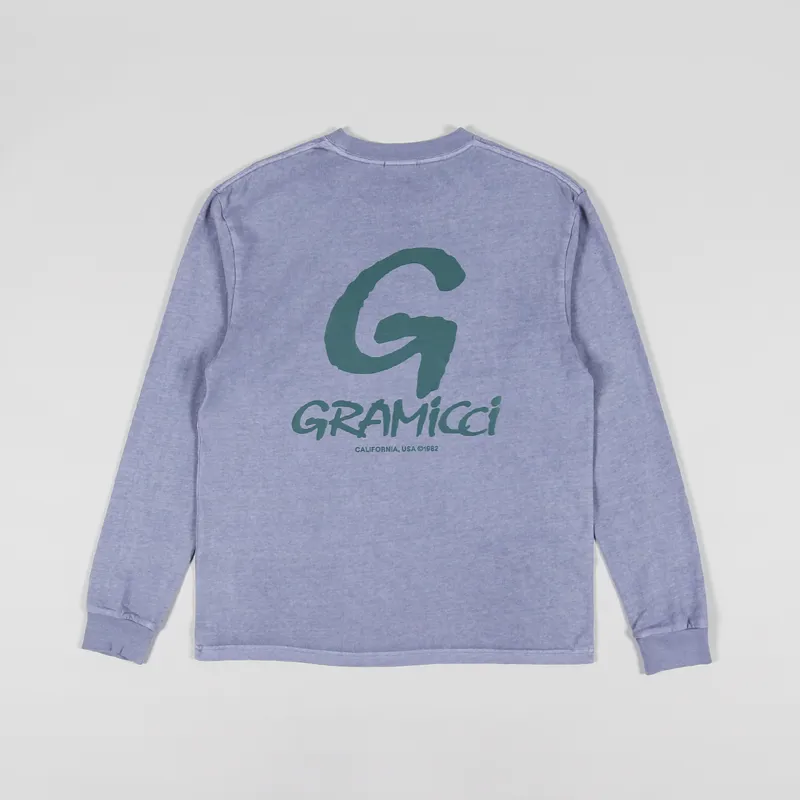Gramicci G Logo Long Sleeve T Shirt Dusty Purple
