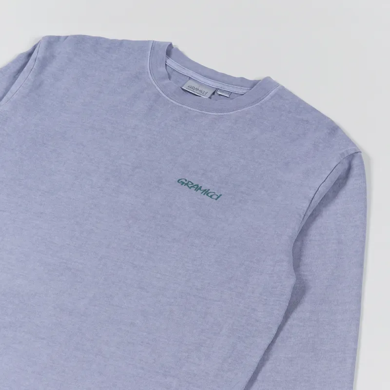 Gramicci G Logo Long Sleeve T Shirt Dusty Purple-3