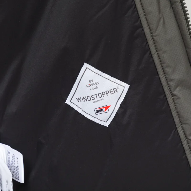 Goldwin WINDSTOPPER BY GORE-TEX LABS Puffy Jacket Dark Olive-8