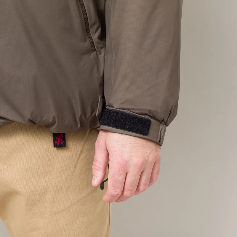 Goldwin WINDSTOPPER BY GORE-TEX LABS Puffy Jacket Major Brown-11