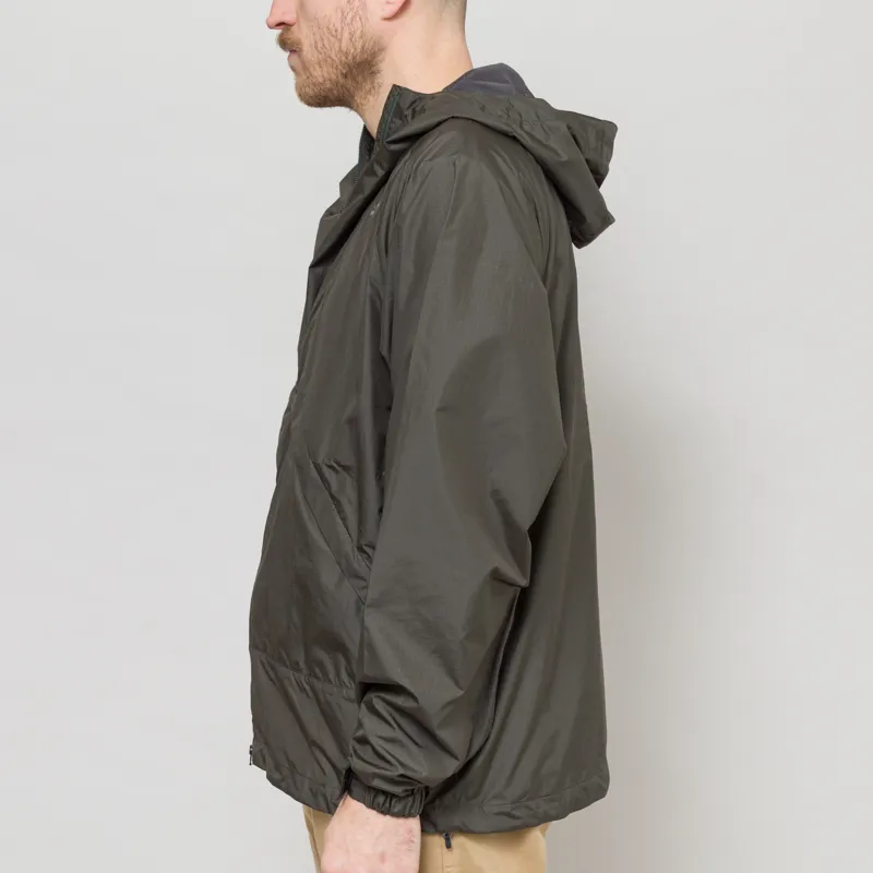 Goldwin Ripstop Hooded Jacket Dark Olive-2