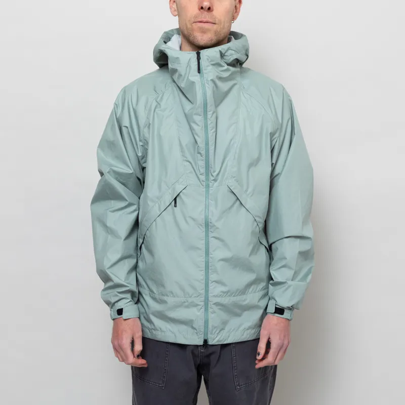 Goldwin Ripstop Hooded Jacket Mist Green