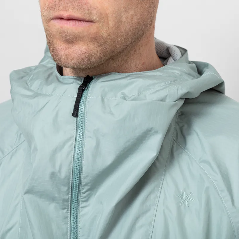 Goldwin Ripstop Hooded Jacket Mist Green-7
