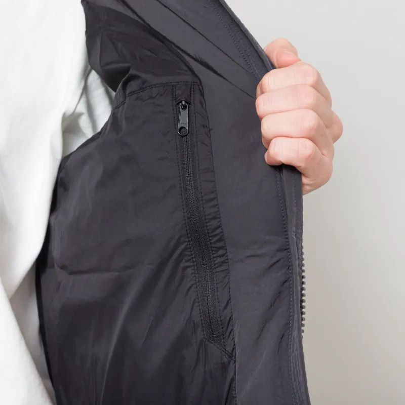 Goldwin Dope Dyed Ripple Nylon Down Jacket Deep Charcoal-10