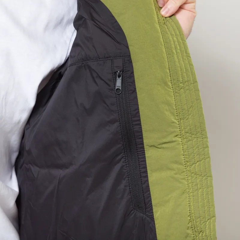 Goldwin Dope Dyed Ripple Nylon Down Jacket UJI Tea-10
