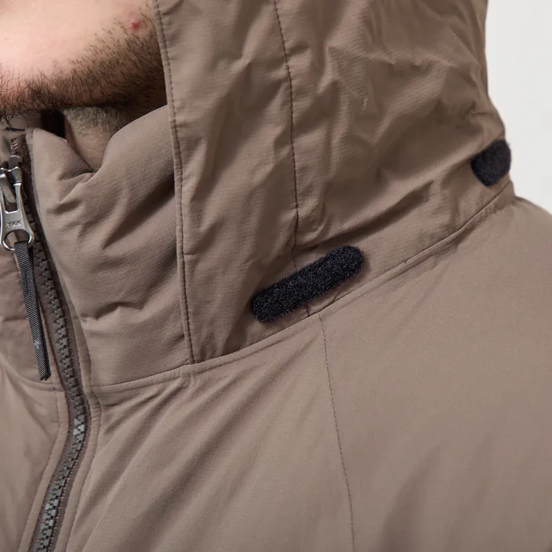Goldwin WINDSTOPPER BY GORE-TEX LABS Puffy Jacket Morel-11