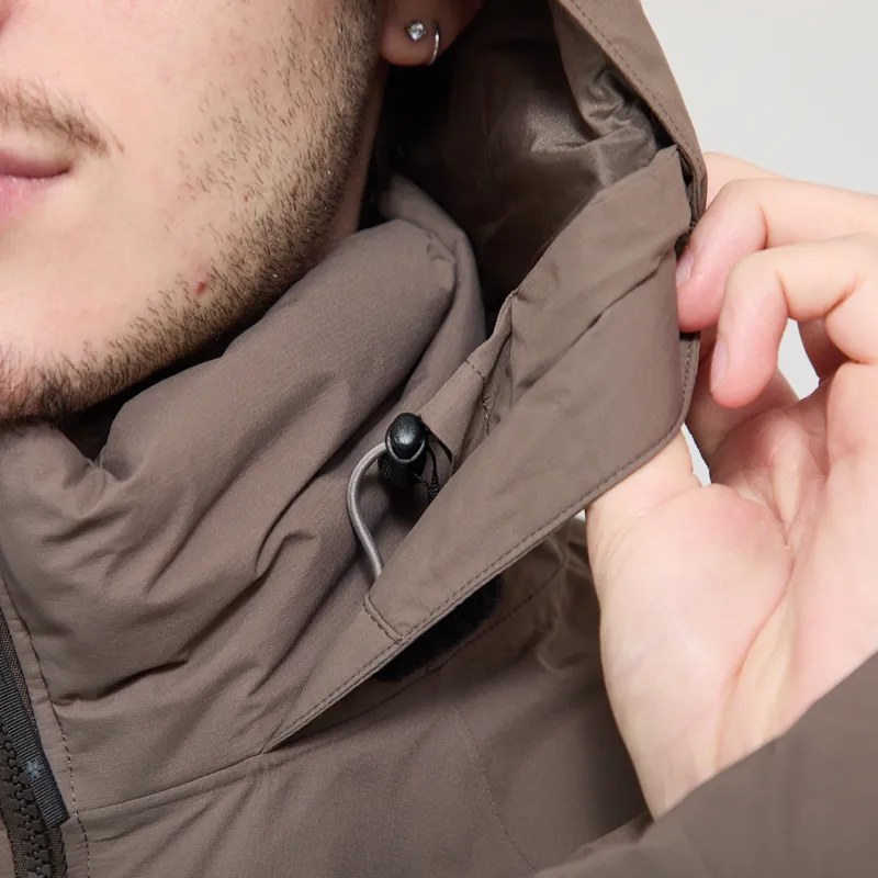 Goldwin WINDSTOPPER BY GORE-TEX LABS Puffy Jacket Morel-12