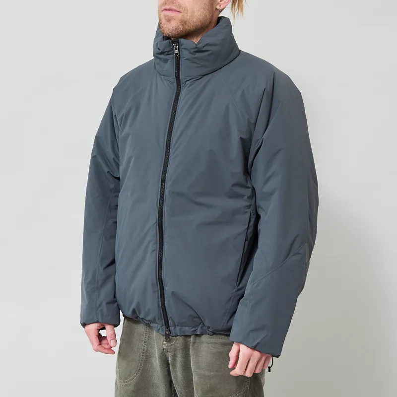 Goldwin WINDSTOPPER BY GORE-TEX LABS Puffy Jacket Olive Grey-1
