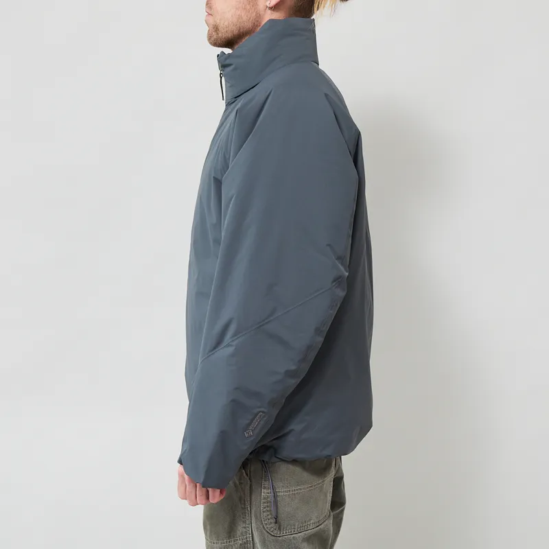 Goldwin WINDSTOPPER BY GORE-TEX LABS Puffy Jacket Olive Grey-2
