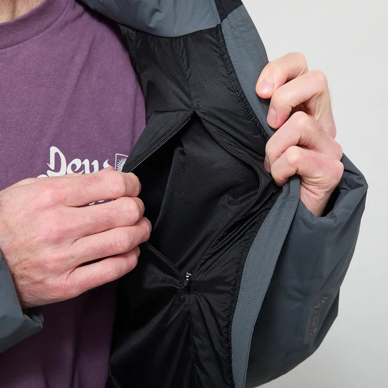 Goldwin WINDSTOPPER BY GORE-TEX LABS Puffy Jacket Olive Grey-7