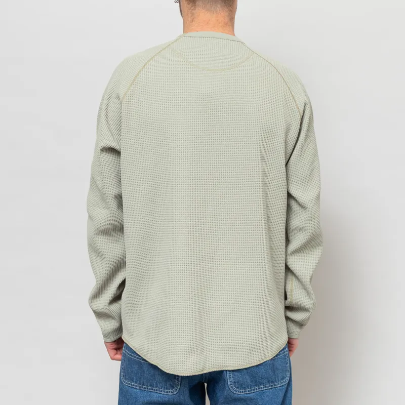 Goldwin WF Light Long Sleeve T Shirt Oak Beige-3