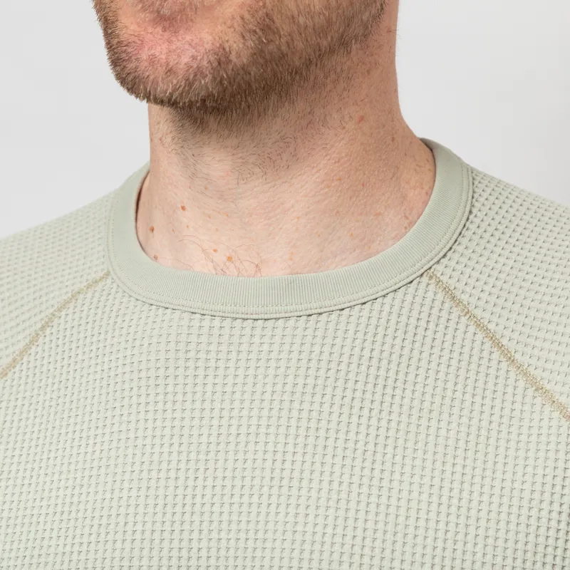 Goldwin WF Light Long Sleeve T Shirt Oak Beige-5