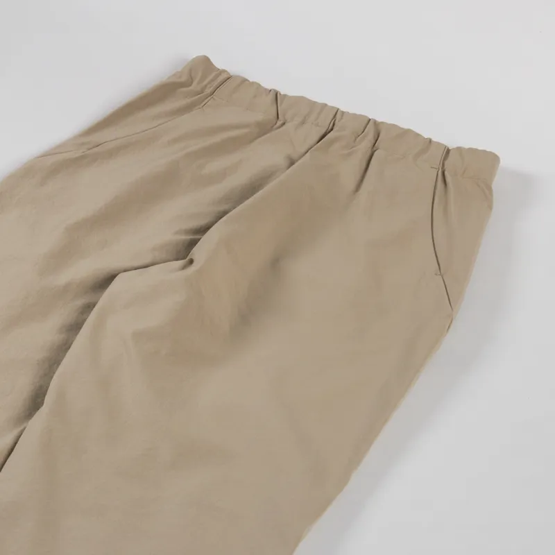 Goldwin One Tuck Tapered Stretch Pants Clay Beige-6