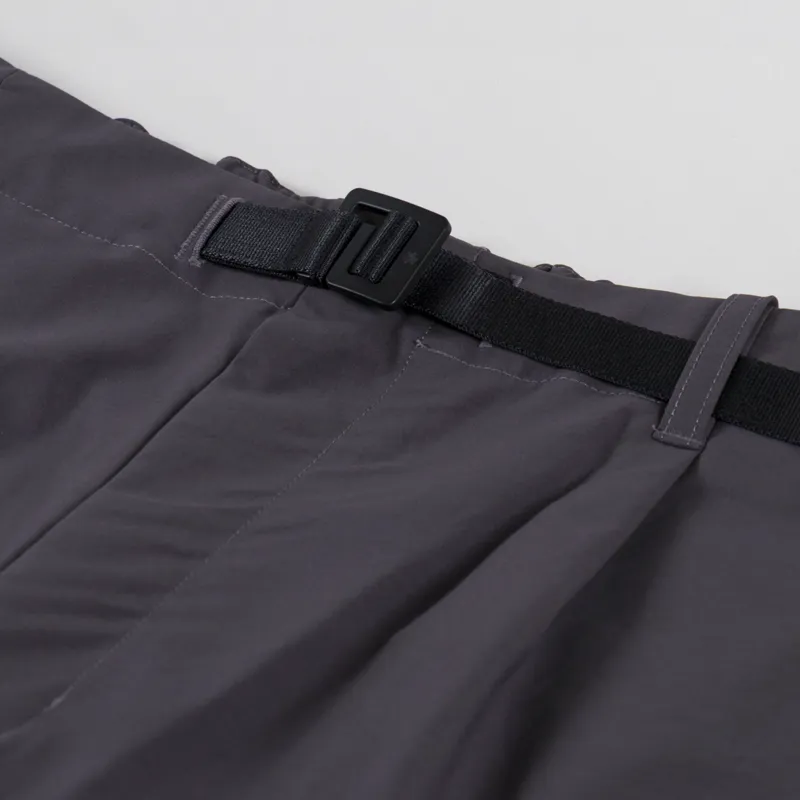 Goldwin One Tuck Tapered Stretch Pants Asphalt-7