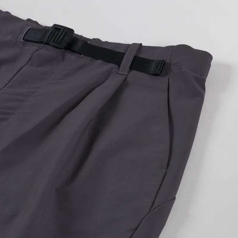 Goldwin One Tuck Tapered Stretch Pants Asphalt-8