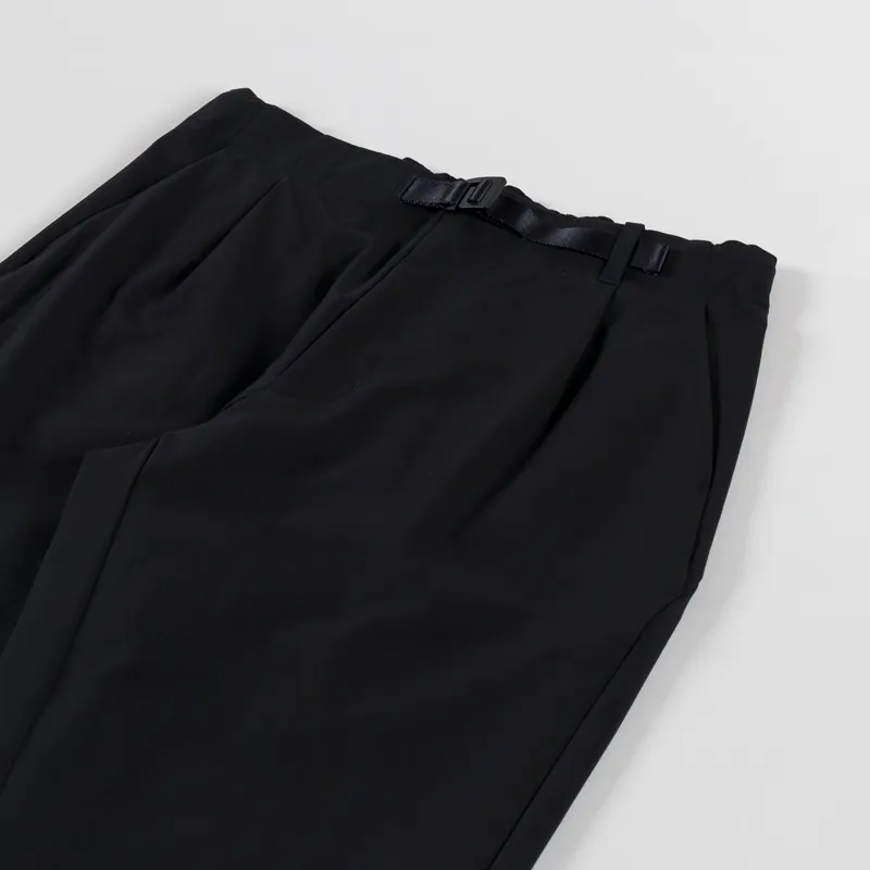 Goldwin One Tuck Tapered Stretch Pants Black-3