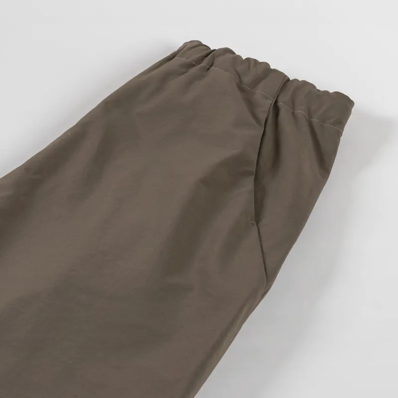 Goldwin One Tuck Tapered Stretch Pants Taupe Grey-3