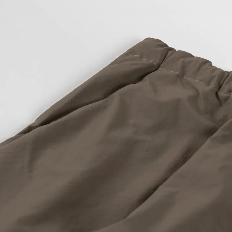 Goldwin One Tuck Tapered Stretch Pants Taupe Grey-8