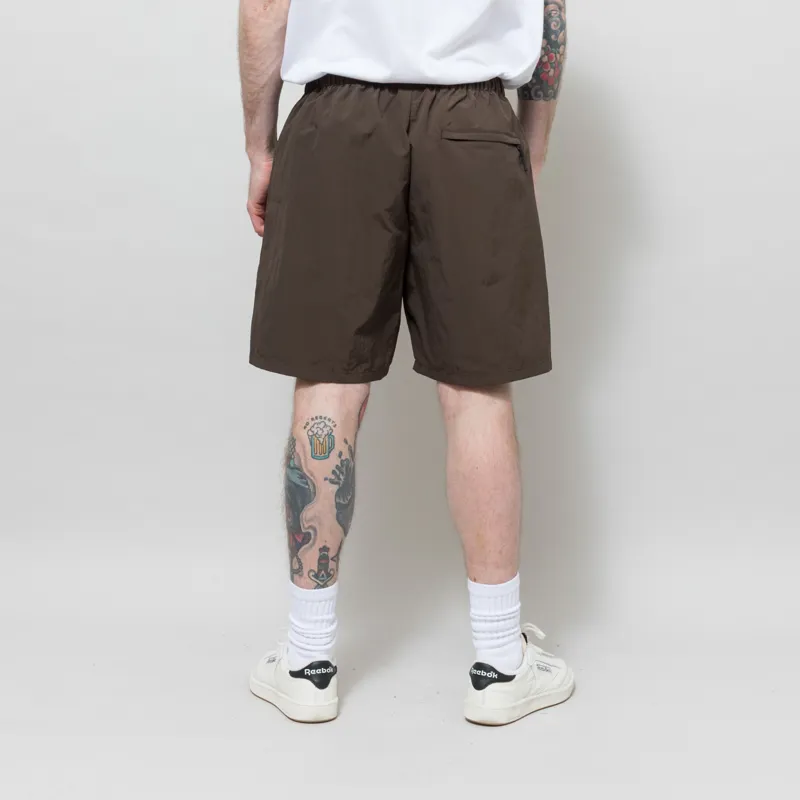Goldwin Nylon Shorts Jet Brown-2