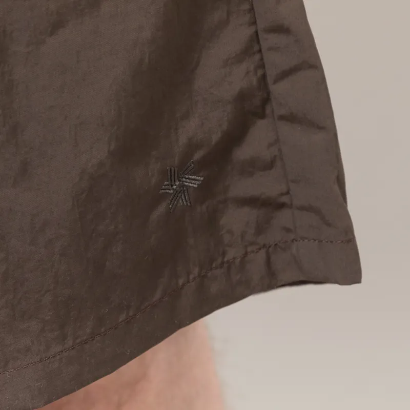 Goldwin Nylon Shorts Jet Brown-7
