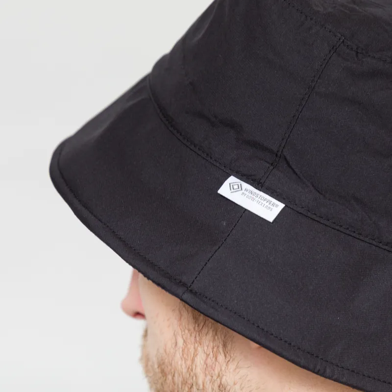 Goldwin WINDSTOPPER BY GORE-TEX LABS Reversible Bucket Hat Black-5