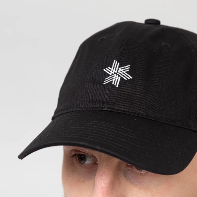 Goldwin Logo Cotton Cap Black-3