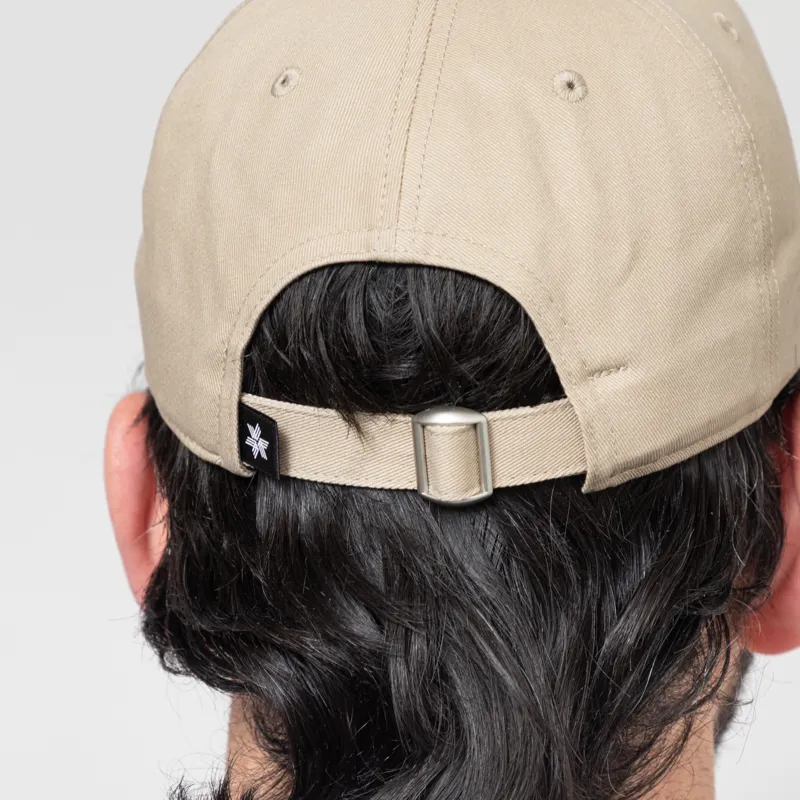 Goldwin Logo Cotton Cap Oak Beige-4