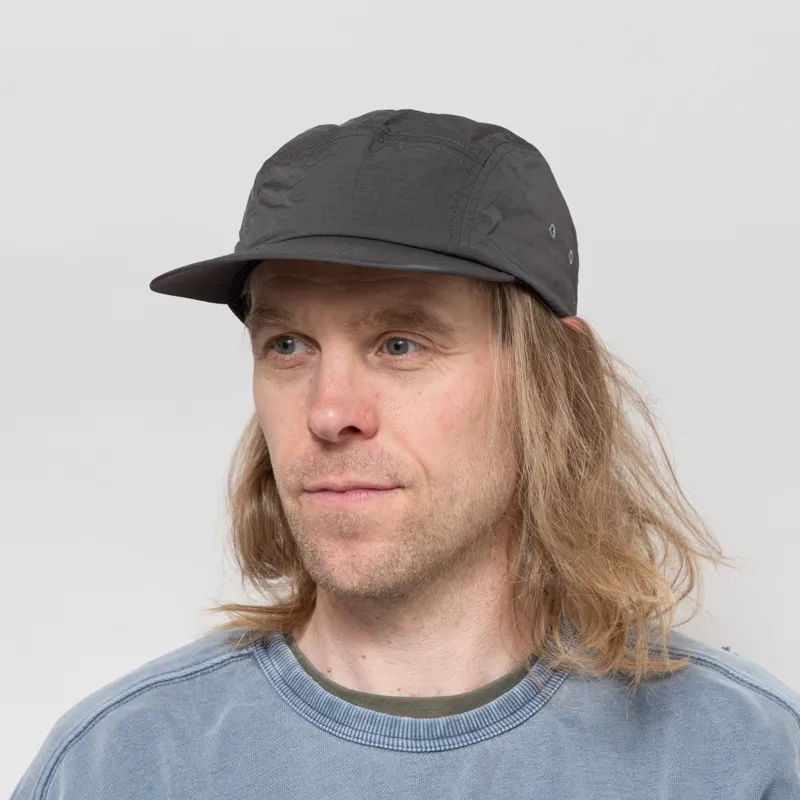 Goldwin Dope Dyed Ripstop Wind Cap Carbon Grey
