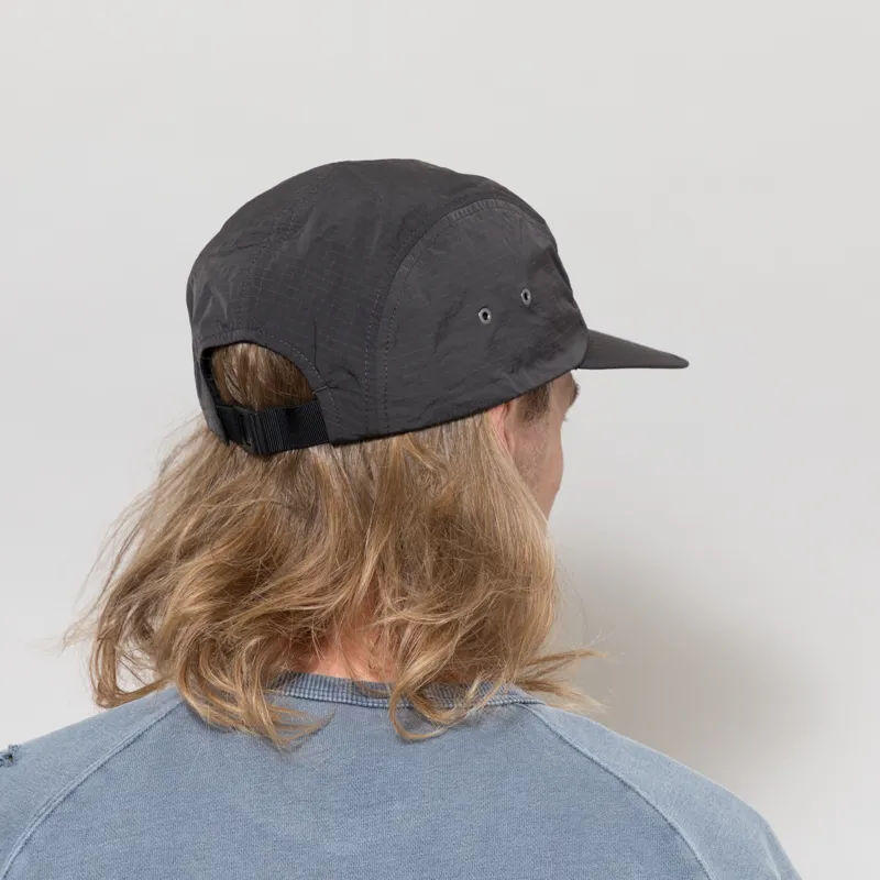 Goldwin Dope Dyed Ripstop Wind Cap Carbon Grey-2