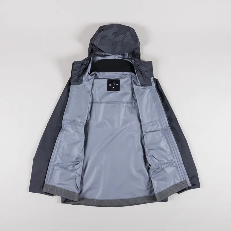 Goldwin Mens GORE-TEX 3L Waterproof Aqua Tect Jacket Focus Gray Goldwin Mens GORE-TEX 3L Waterproof Aqua Tect Jacket Focus Gray