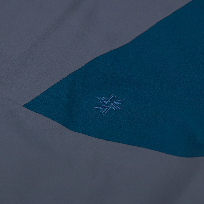 Goldwin Pertex Shieldair Mountaineering Jacket Focus Gray Navy Blue-9