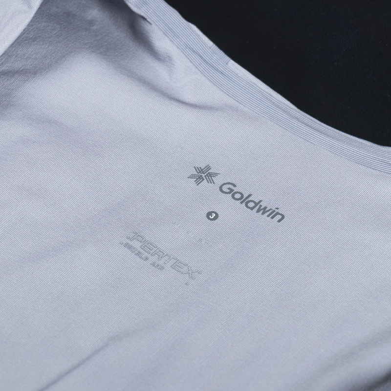 Goldwin Pertex Shieldair Mountaineering Jacket Focus Gray Navy Blue-11