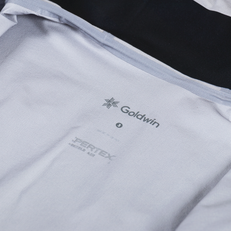 Goldwin Pertex Shieldair Mountaineering Jacket Gray Acid Yellow-8