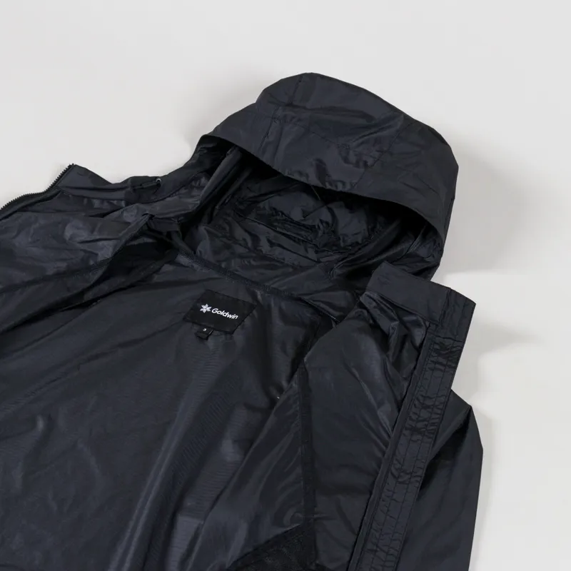 Goldwin Mens Ripstop Light Water Repellent Jacket Black