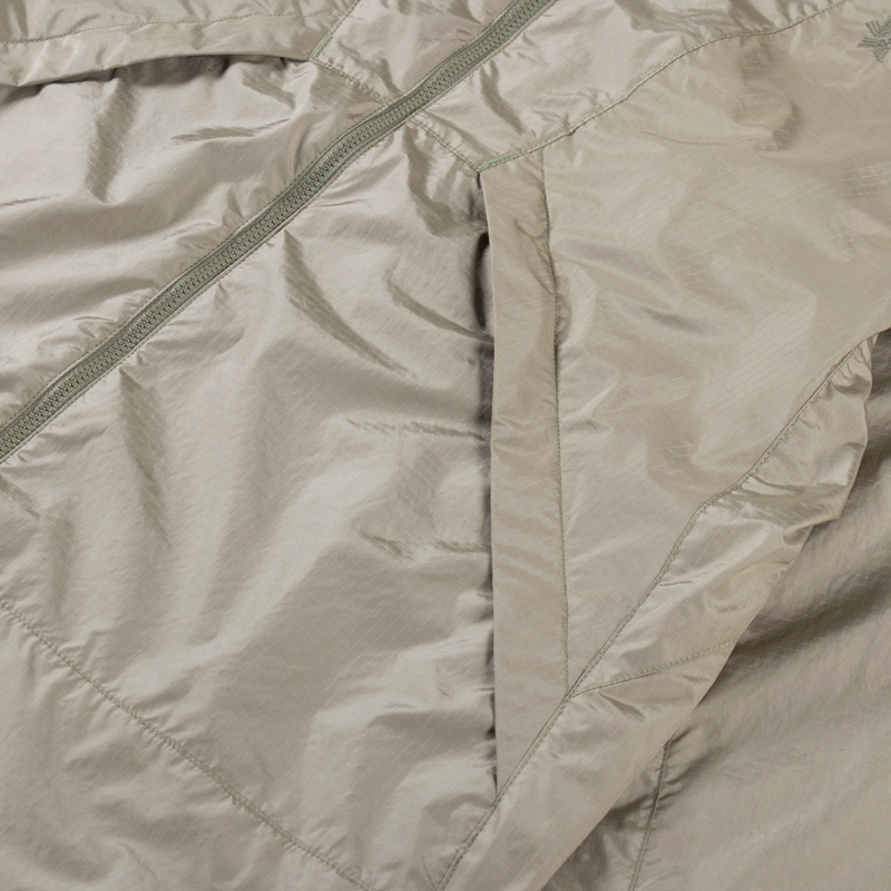 Goldwin Ripstop Light Water Repellent Jacket Oak Beige-8