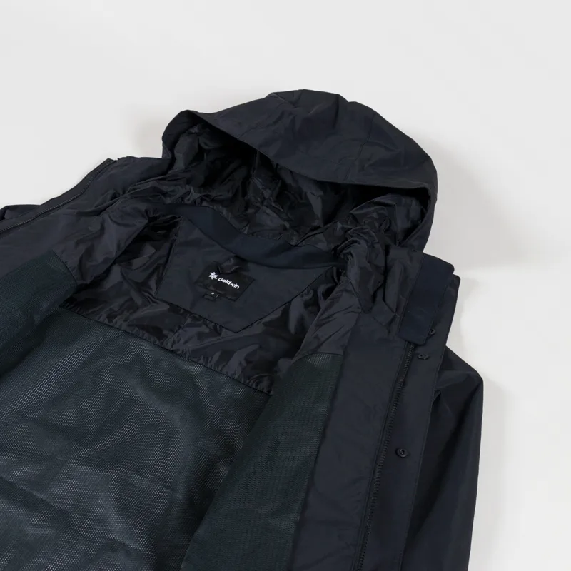 Goldwin Pertex Unlimited 2L Windproof Water Resistant Jacket Black-4