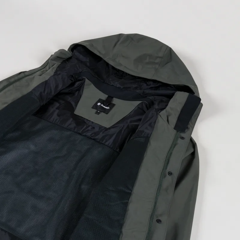 Goldwin Pertex Unlimited 2L Windproof Water Resistant Jacket Dark Leaf-4