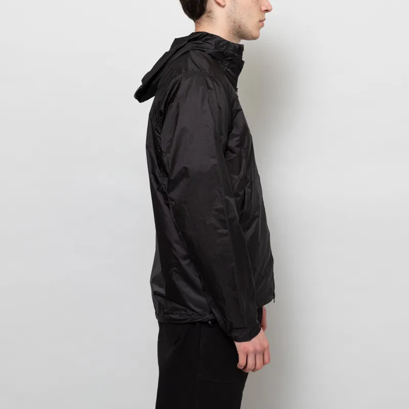 Goldwin Airly Shell Packable Wind Jacket Black-4