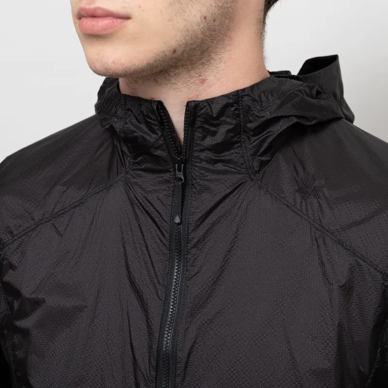Goldwin Airly Shell Packable Wind Jacket Black-7