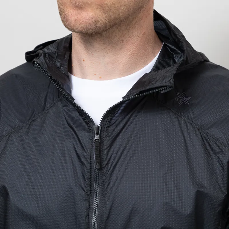 Goldwin Airly Shell Packable Wind Jacket Wolf Grey-7