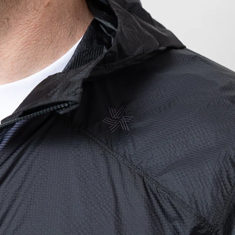 Goldwin Airly Shell Packable Wind Jacket Wolf Grey-8