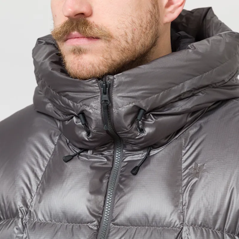 Goldwin Pertex Quantum Down Parka Khaki Grey-5