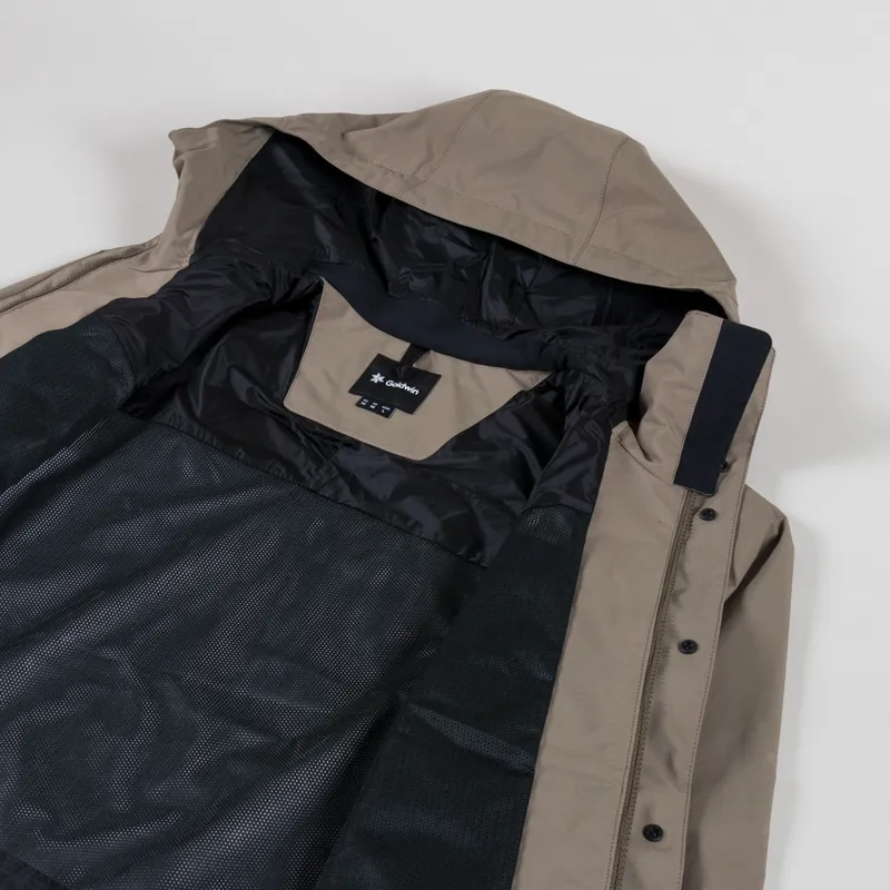 Goldwin Pertex Unlimited 2L Jacket Desert Taupe-4