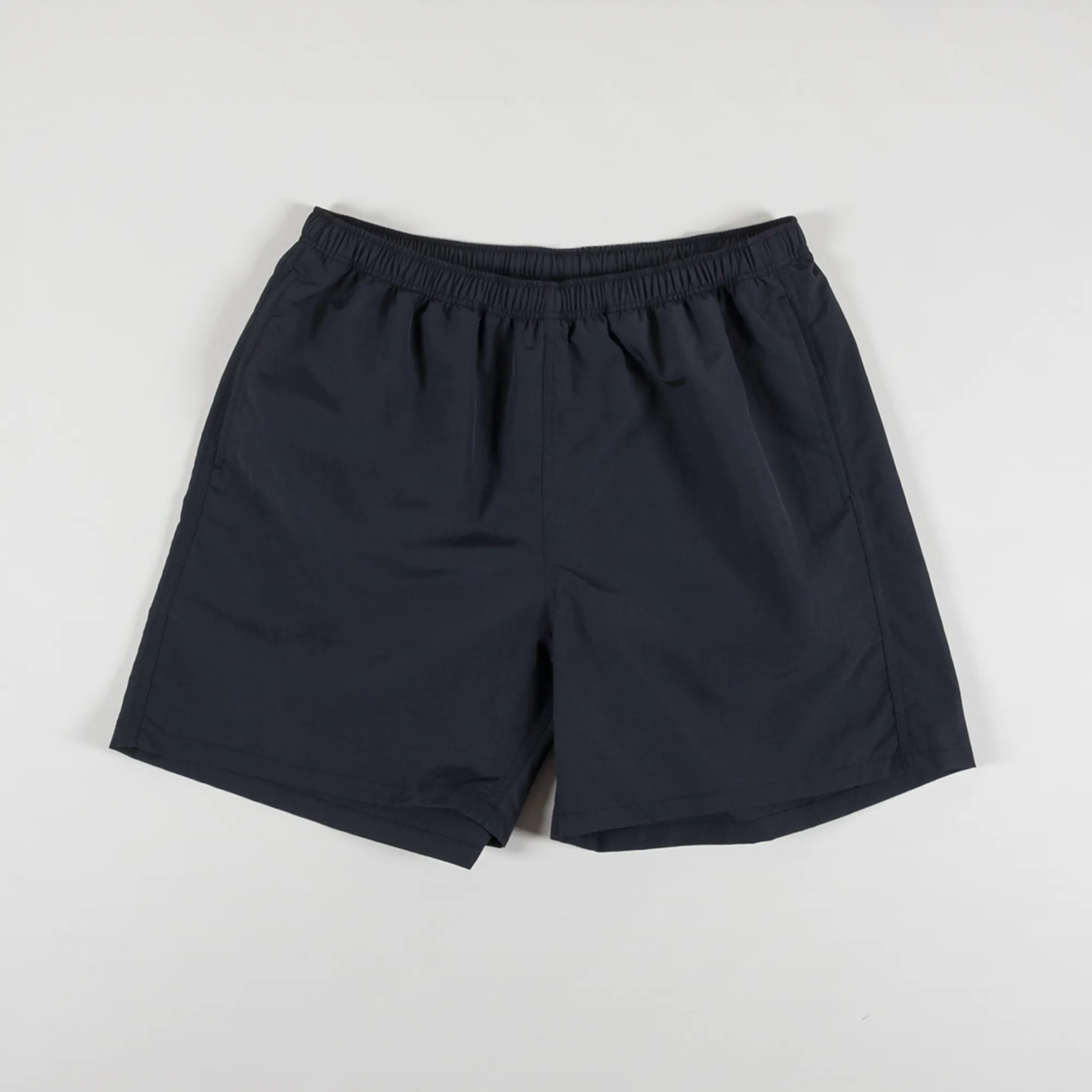 Goldwin Mens Lightweight Nylon Sports Shorts 5 inch inseam Black